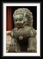Mythical Animal, Forbidden City, National Palace Museum, Beijing, China Fine Art Print