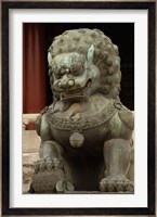 Mythical Animal, Forbidden City, National Palace Museum, Beijing, China Fine Art Print