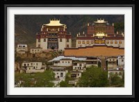 Deqin Tibetan Autonomous Prefecture, Songzhanling Monastery, Zhongdian, Yunnan Province, China Fine Art Print
