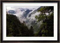 Traditional Home of the Lisu, Nu and Dulong Peoples, near Gongshan in Dulongjiang Protectorate, Yunnan Province, China Fine Art Print