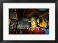 Golden Buddha, Shey, Ladakh, India Fine Art Print