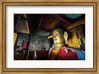 Golden Buddha, Shey, Ladakh, India Fine Art Print