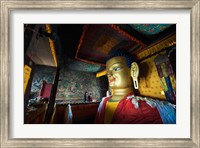 Golden Buddha, Shey, Ladakh, India Fine Art Print