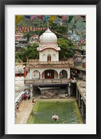 Sri Guru Nanak Ji Gurdwara Shrine, Manikaran, Himachal Pradesh, India Fine Art Print