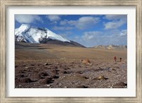 Towards The Summit Of Kongmaru La, Markha Valley, Ladakh, India Fine Art Print