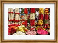 Flower Shop, Southern India Fine Art Print