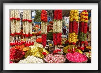 Flower Shop, Southern India Fine Art Print