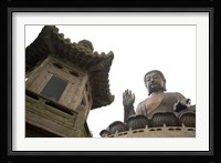 The Giant Seated Buddha, Hong Kong, China Fine Art Print
