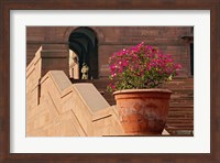 Steps, Central Secretariat, Raisina Hill, New Delhi, India Fine Art Print