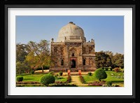 Mosque of Sheesh Gumbad, Lodhi Gardens, New Delhi, India Fine Art Print
