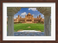 Umaid Bhawan Palace hotel, Jodjpur, India. Fine Art Print