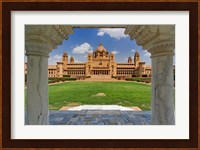Umaid Bhawan Palace hotel, Jodjpur, India. Fine Art Print