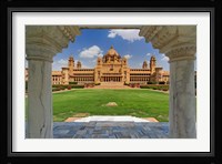 Umaid Bhawan Palace hotel, Jodjpur, India. Fine Art Print