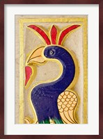 Ornate decoration, Raj Palace Hotel, Jaipur, India Fine Art Print