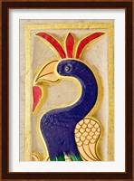 Ornate decoration, Raj Palace Hotel, Jaipur, India Fine Art Print