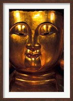 Golden Temple Buddha at Cemetary, Hong Kong Fine Art Print