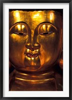 Golden Temple Buddha at Cemetary, Hong Kong Fine Art Print