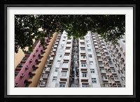 Apartments, Hong Kong, China Fine Art Print