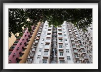 Apartments, Hong Kong, China Fine Art Print