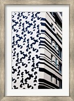 Close up of Building, Hong Kong, China Fine Art Print