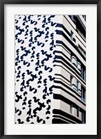 Close up of Building, Hong Kong, China Fine Art Print