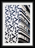 Close up of Building, Hong Kong, China Fine Art Print