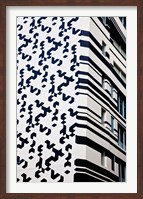 Close up of Building, Hong Kong, China Fine Art Print
