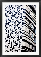 Close up of Building, Hong Kong, China Fine Art Print