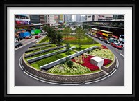 Garden Roundabout, Hong Kong, China Fine Art Print