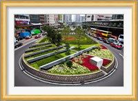 Garden Roundabout, Hong Kong, China Fine Art Print