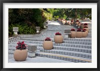 Steps in Hong Kong Park, Hong Kong, China Fine Art Print