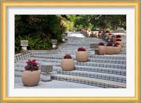 Steps in Hong Kong Park, Hong Kong, China Fine Art Print