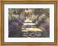 Garden at Giverny Fine Art Print