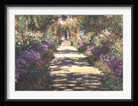 Garden at Giverny Fine Art Print