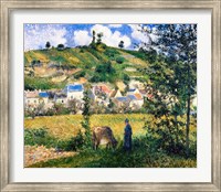 Landscape at Chaponval, 1880 Fine Art Print