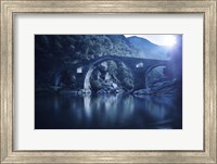 Dyavolski most arch bridge in the Rhodope Mountains, Ardino, Bulgaria Fine Art Print