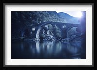 Dyavolski most arch bridge in the Rhodope Mountains, Ardino, Bulgaria Fine Art Print
