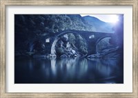 Dyavolski most arch bridge in the Rhodope Mountains, Ardino, Bulgaria Fine Art Print