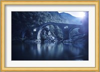 Dyavolski most arch bridge in the Rhodope Mountains, Ardino, Bulgaria Fine Art Print