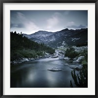 Small river in the mountains of Pirin National Park, Bansko, Bulgaria Fine Art Print