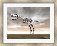 Tyrannosaurus rex skeleton Fine Art Print