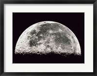 Close-up of a Half Moon Fine Art Print