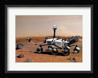 Concept of NASA's Mobile Robot for Investigating Mars Fine Art Print