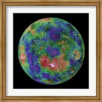 The Hemispheric view of Venus, June 3, 1996 Fine Art Print