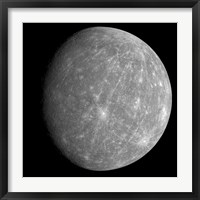 Planet Mercury Framed Print