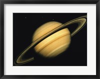 Saturn's Icy Moons Fine Art Print