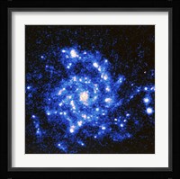 U.V. Image of the Spiral Galaxy Fine Art Print