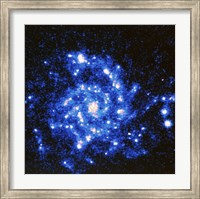 U.V. Image of the Spiral Galaxy Fine Art Print