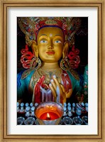 Maitreya Buddha at Thiksey Monastery, Leh, Ledakh, India Fine Art Print