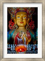Maitreya Buddha at Thiksey Monastery, Leh, Ledakh, India Fine Art Print